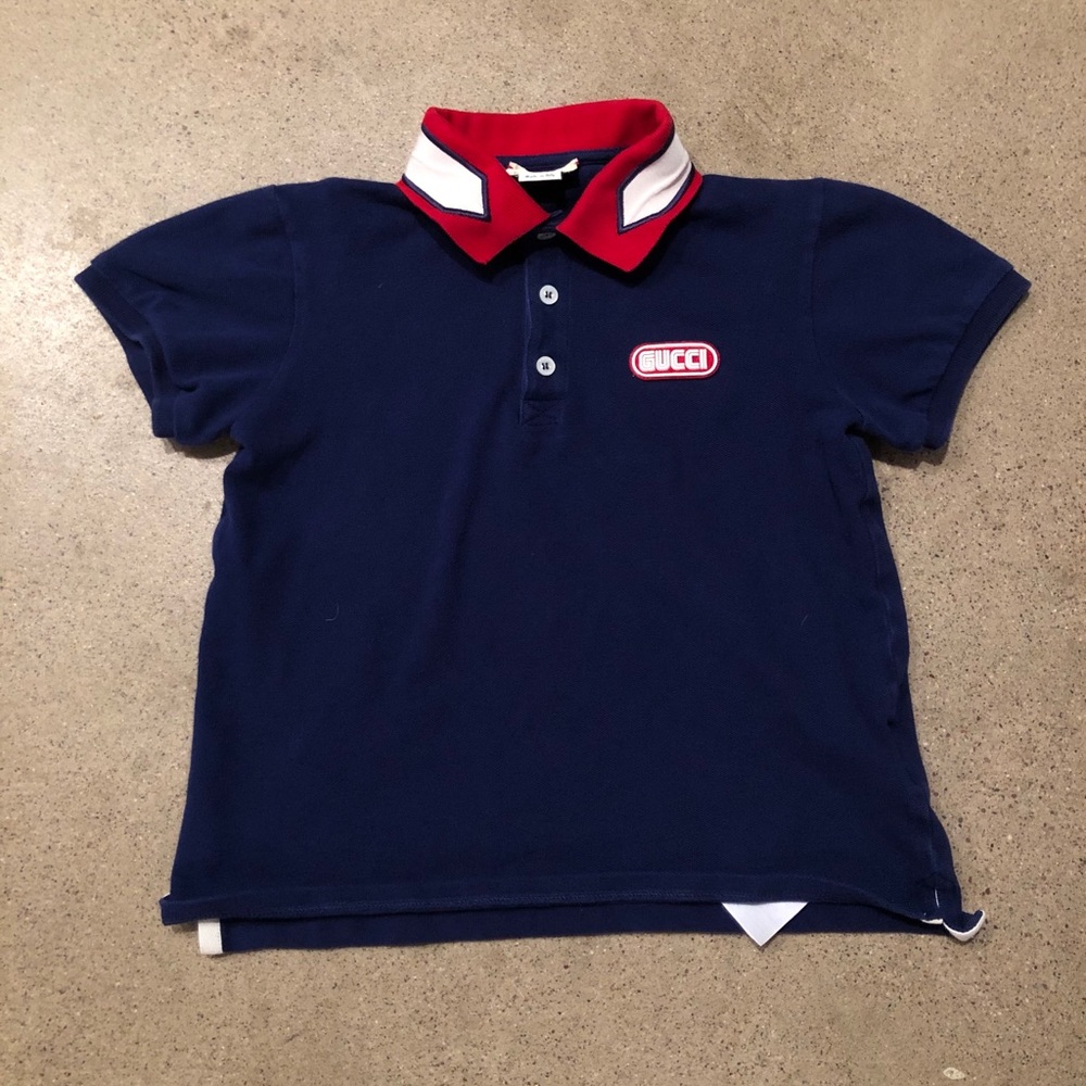 Kids Gucci polo retro style